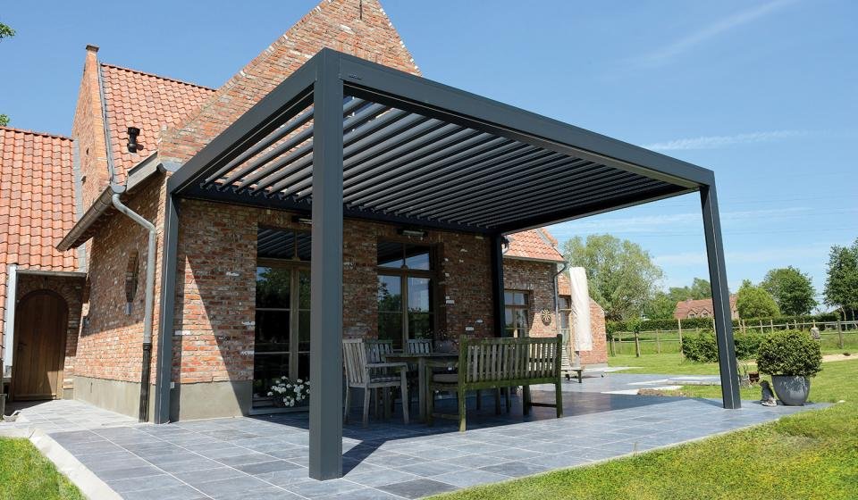 Mechelen — Terrasoverkapping villa
